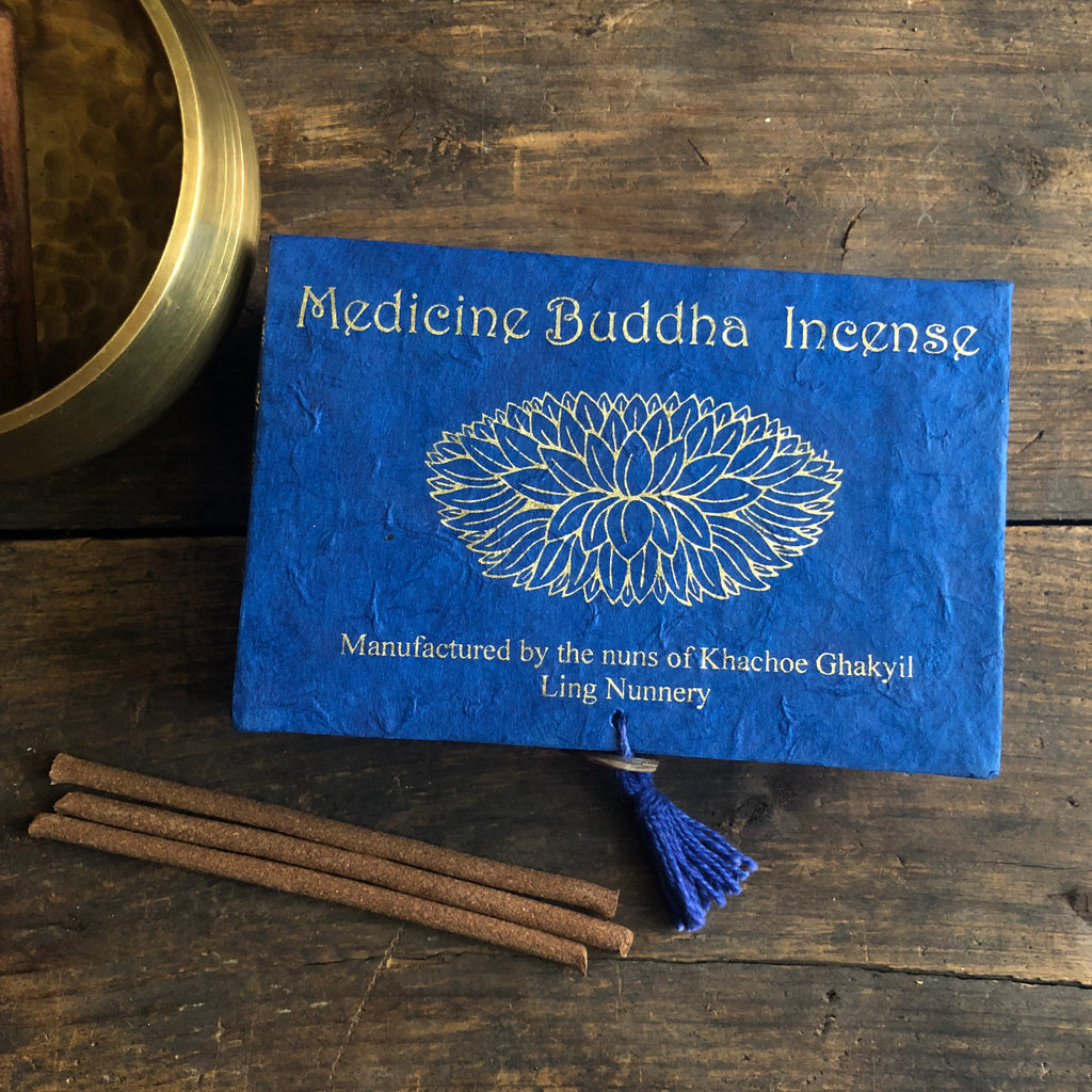 Medicine Buddha Incense- Handcrafted by Tibetan Nuns