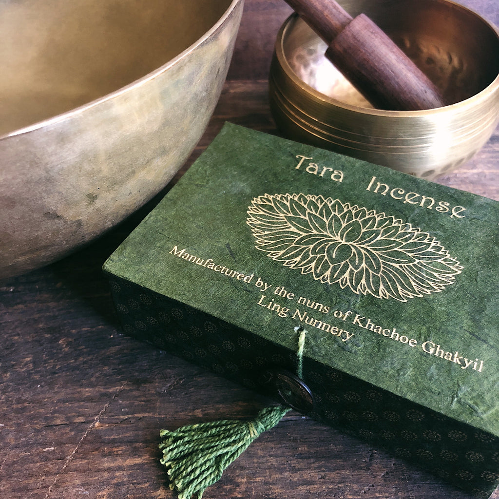 Green Tara Incense- Handcrafted by Tibetan Nuns